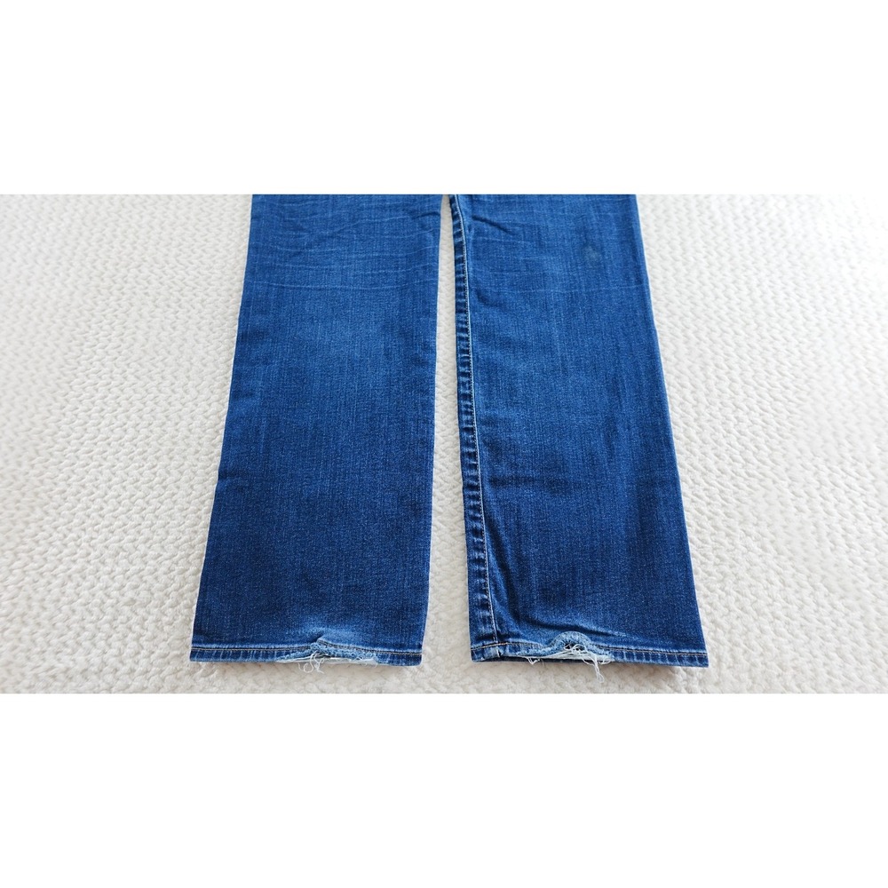 Lucky Brand Jeans Womens 12/31 orta premium Blue Slim Denim Pants Dark Wash Y2K - Picture 16 of 16